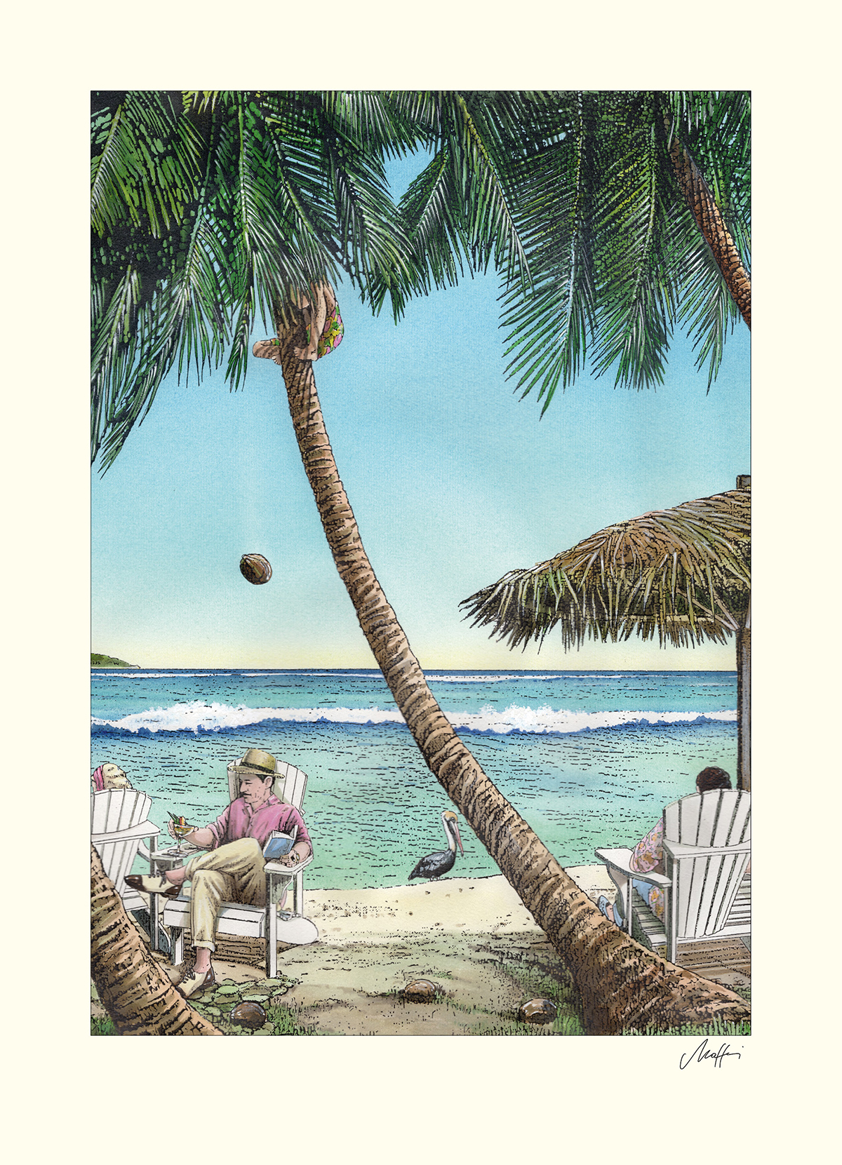 Fallin' coconut for Myers's Rum
